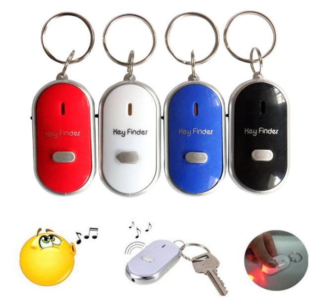 Key Finder Artifact Whistle Key Lost-proof Device Voice Control Key Finder Accessory