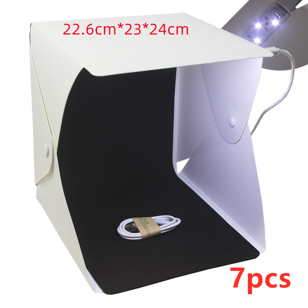 20cm folding studio Professional photo simple LED small light box