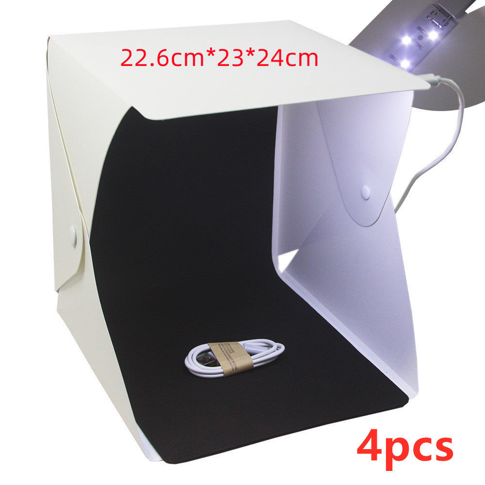 20cm folding studio Professional photo simple LED small light box