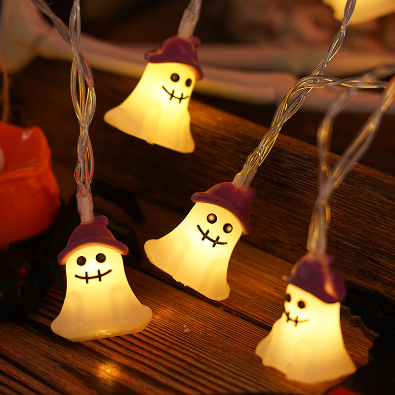 PVC Soft Material Halloween Lighting Chain Pumpkin